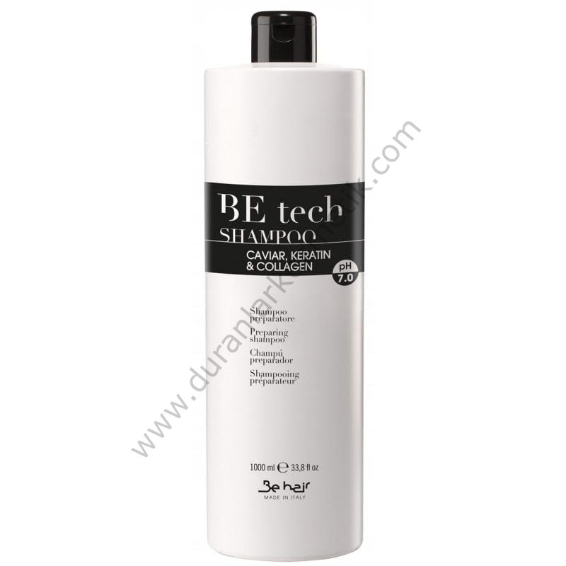 Be Hair Be Tech Perma caviar keratin collagen şampuan 1000 ml işlem ön yeni nesil perma