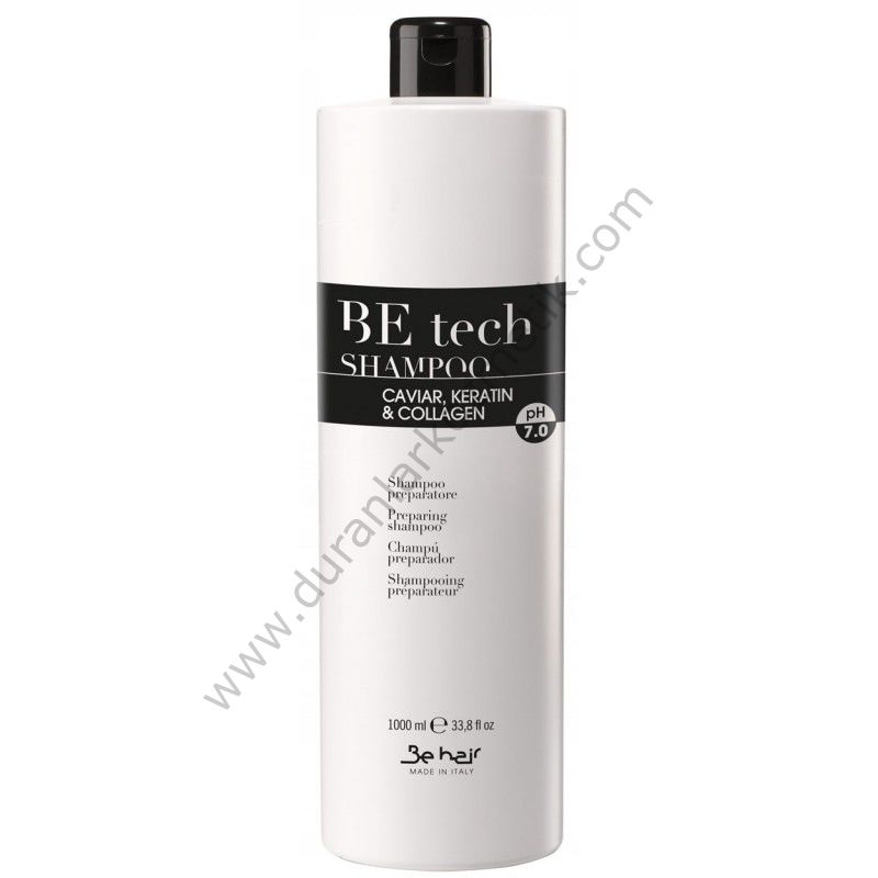 Be Hair Be Tech Perma caviar keratin collagen şampuan 1000 ml işlem ön yeni nesil perma