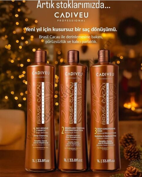 Cadiveu Professionel Brasil cacau Keratin Bakıım Sistemi