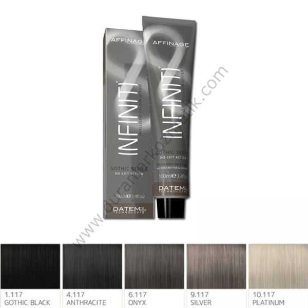 İnfiniti saç boyası gothic series 100 ml 4,117 asp elixir