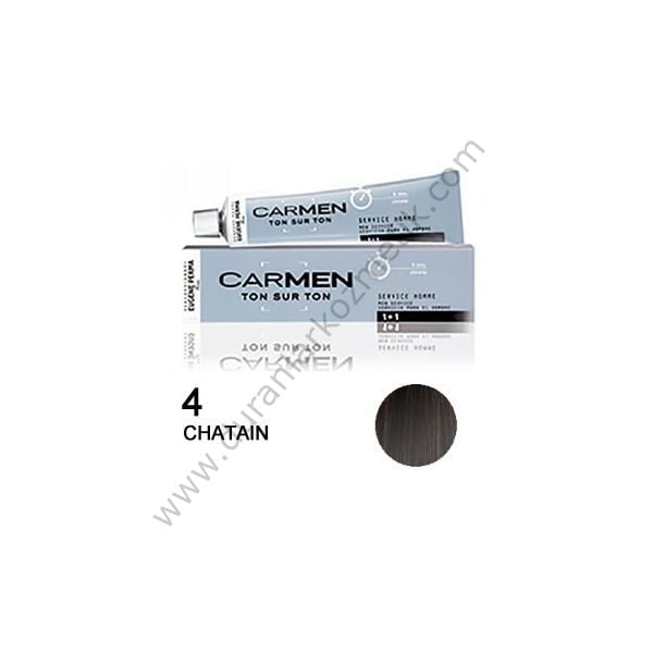 Carmen ton sur ton men m4 chatain 60 ml