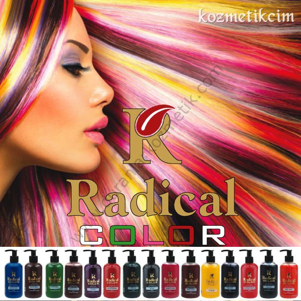 RADİCAL KREM BOYA 250 ML ZÜMRÜT YEŞİLİ
