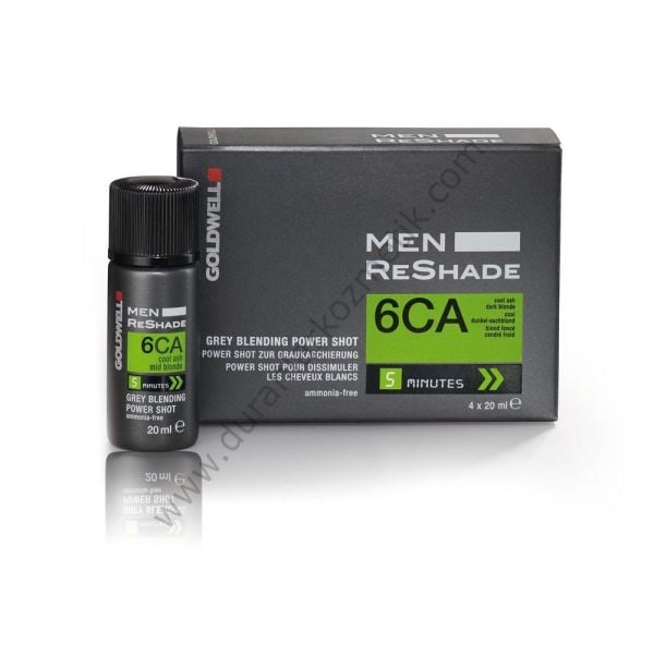 Goldwell Men Reshade Amonyaksız Erkeklere Özel Köpük Boya 4x20 ml 6ca