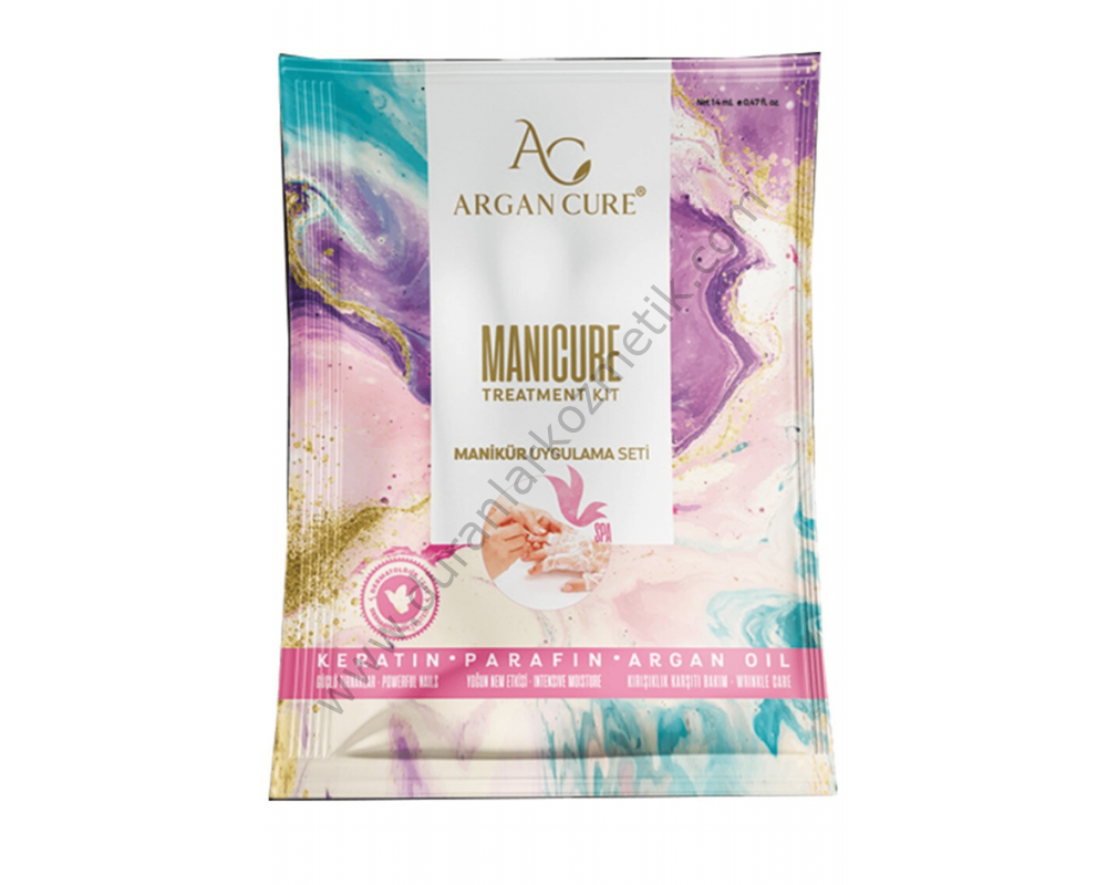 Argan cure manikür eldiveni set