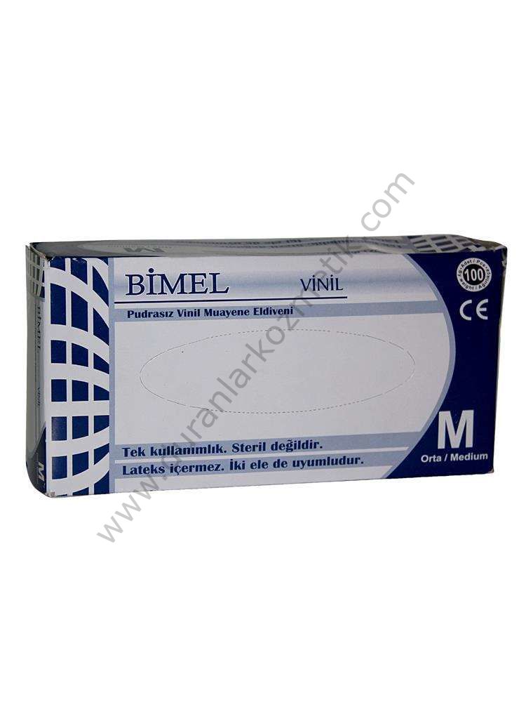 Eldiven vinly bimel pudrasız medium